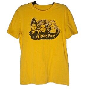 Sanderson Sisters Womens Large Tee T-Shirt Hocus Pocus Witches Halloween Graphic